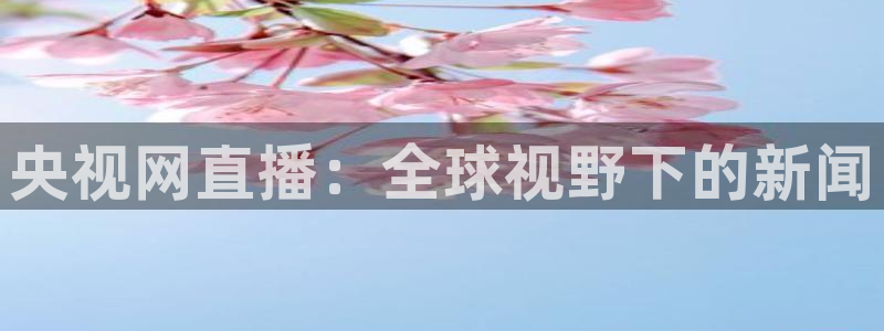 斗球直播平台下载：央视网直播：全球视野下的新闻
